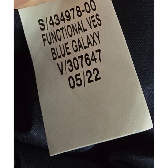 Baby GAP Reversible Puffer Vest 2T Toddler Colorblock & Navy - Picture 5 of 7